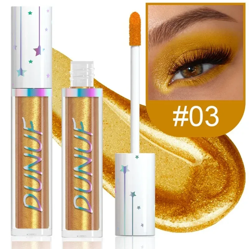24color Eyeshadow Stick Liquid Eyeliner Metallic Color Green Pearlescent Glitter Eye Shadow Waterproof High Gloss Makeup Pigment — image 11