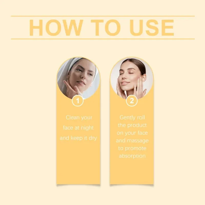 Roller Ball Night Essence Gentle Nourishing Moisturizing Skin Improving Face Condition Hydrating Night Serum — image 6