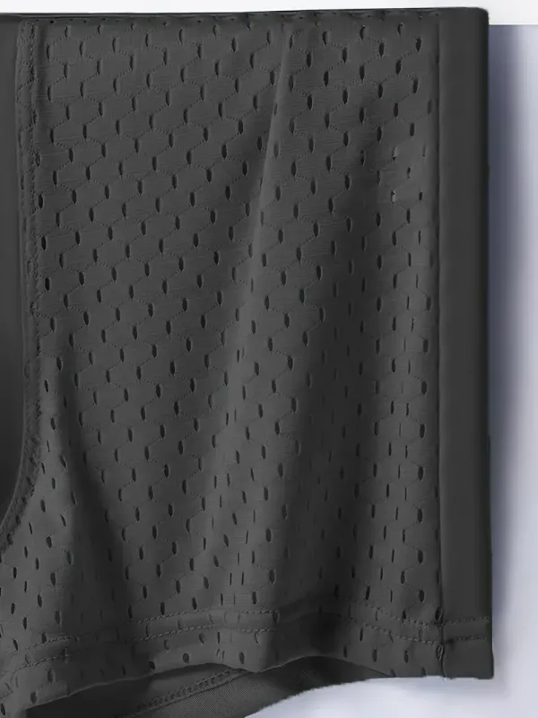 8 ชิ้น/เซ็ตผู้ชายชุดชั้นในผ้าไหมน้ำแข็งตาข่ายกางเกงผู้ชายBreathable Tracelessกางเกงแฟชั่นชายสีทึบนักมวยกางเกงขาสั้น — image 5