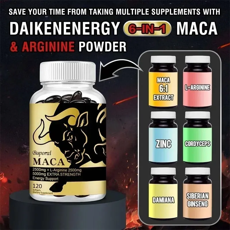 Maca Root - Super Strong Absorption Improve Energy Levels Athletic Performance Improve Negative Mood Enhance Immunity