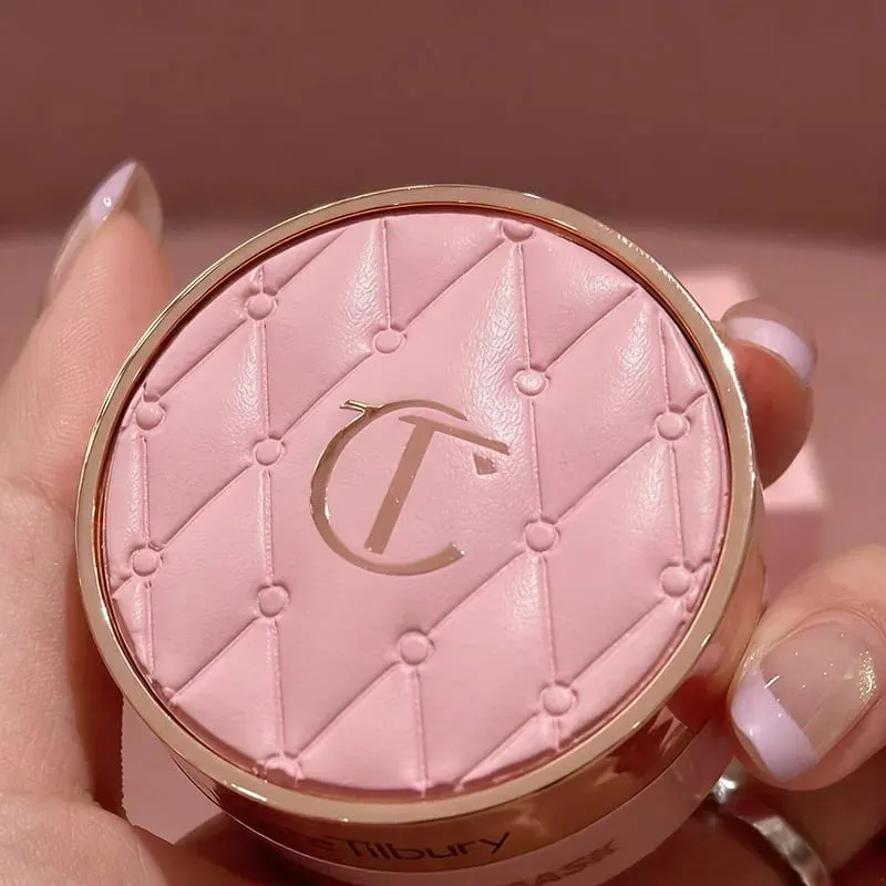 Fashion Charlotte Lip Cheek Dual-use Blusher Cream Two Color Highlight Powder Blusher Waterproof Oil Control Tilbury Cosmetics — image 5