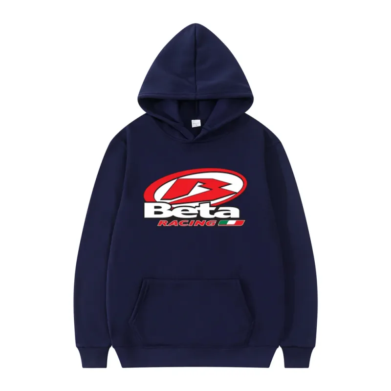 Nová mikina Beta Racing Tops Cool Men svetr Zima Podzim Beta Mikiny Streetwear — image 13