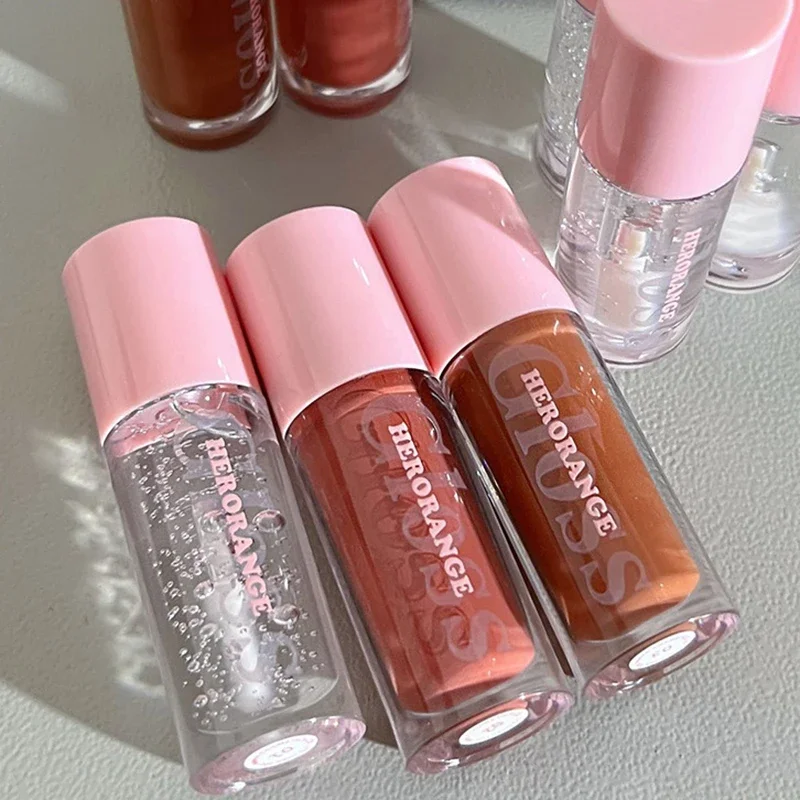 Water Light Lip Gloss Moisturizing Transparent Jelly Mirror Lip Glaze Crystal Clear Hydrating Lip Plumping Gloss Korean Makeup — image 4