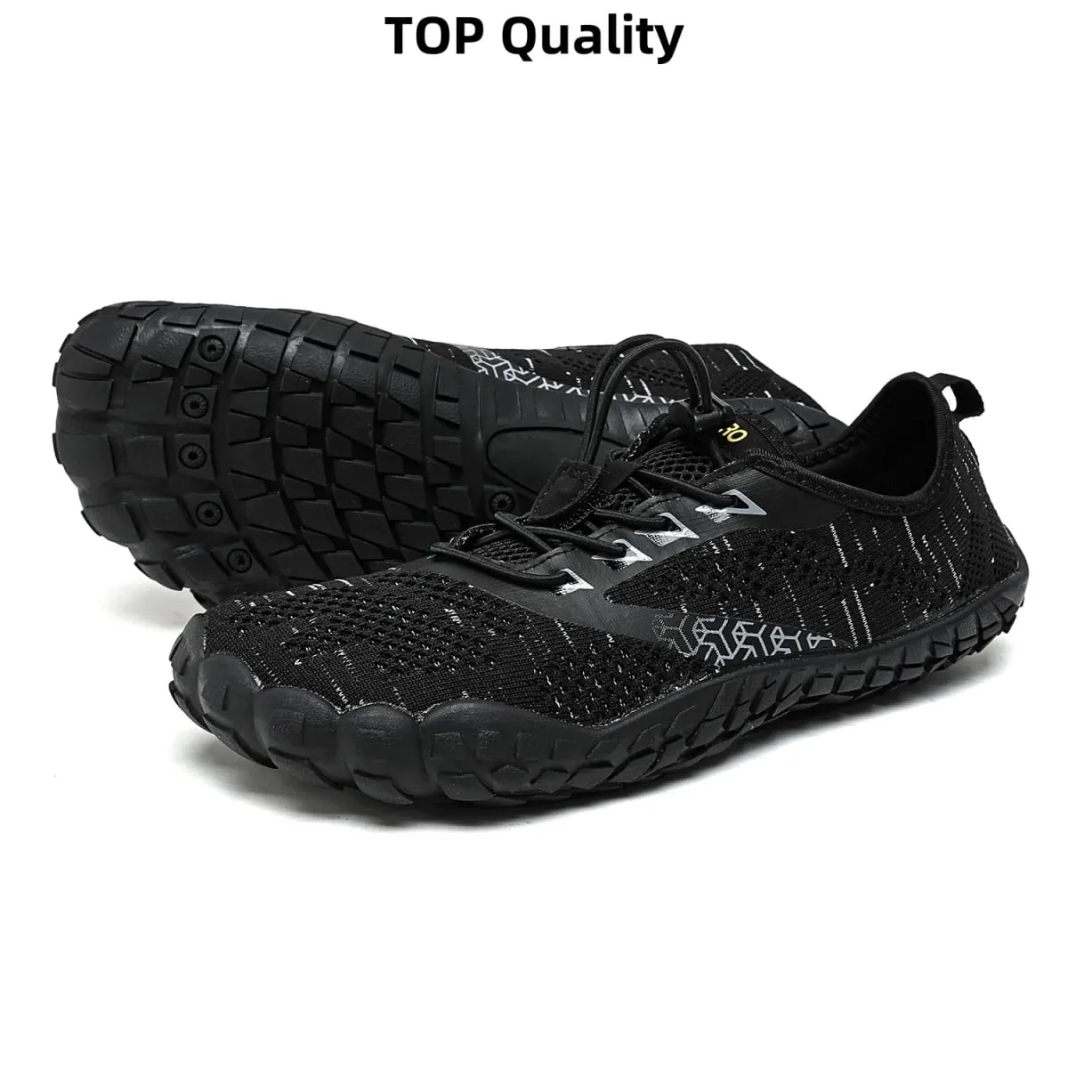 Wide Toe Zero Barefoot Shoes Mens Minimalist Water Shoes Breathable for Walking Rock Climbing Wrestling Trail Running Sneakers