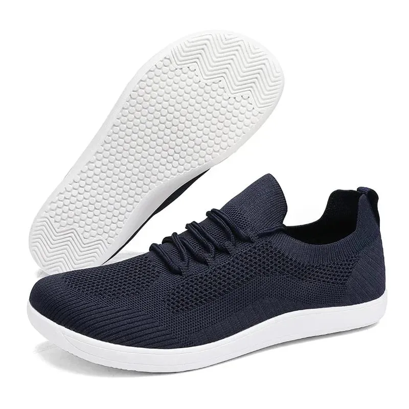 Men's Wide Toe Minimalist Sports Shoes Breathable and Comfortable Hiking Shoes Breathable Black Fitness Running Women's Shoes