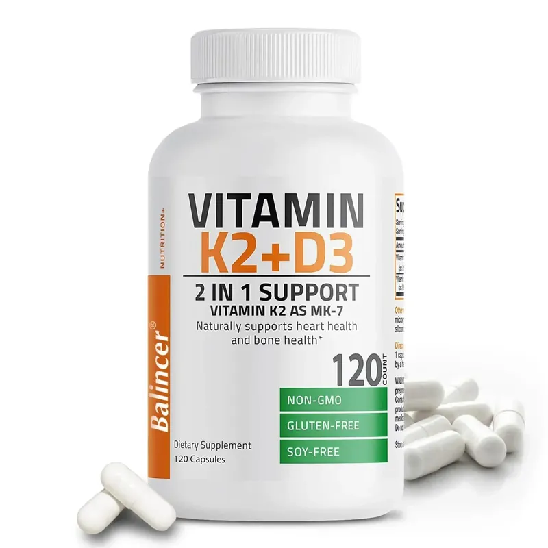 Vitamin D3 + K2(MK7) Supplement - Bone Joint Heart Immune Teeth and Skin Health Support - Non-GMO Supplement — image 9