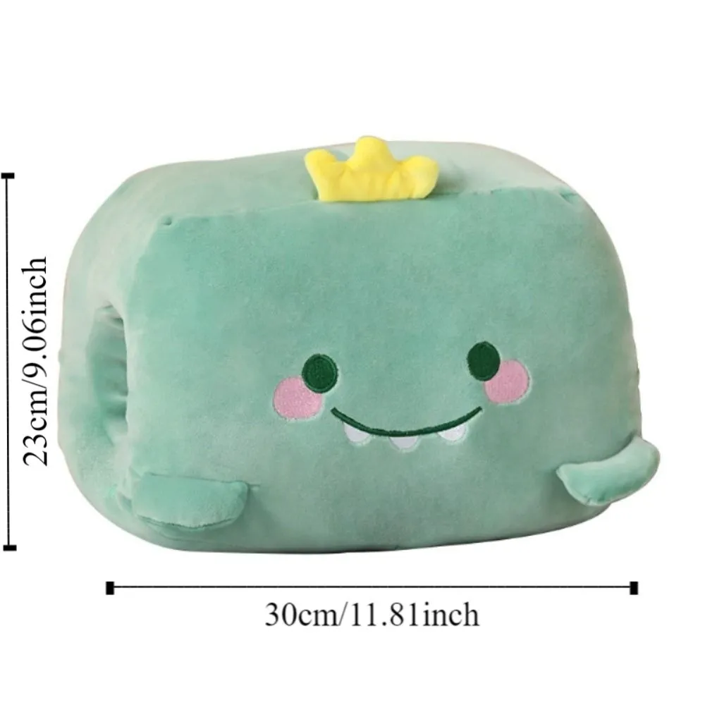 Jouet en peluche créatif chauffe-mains, oreiller en peluche Super doux, garde au chaud, oreiller de sieste au bureau, oreiller de dessin animé Animal, jouet en peluche de bureau — image 6