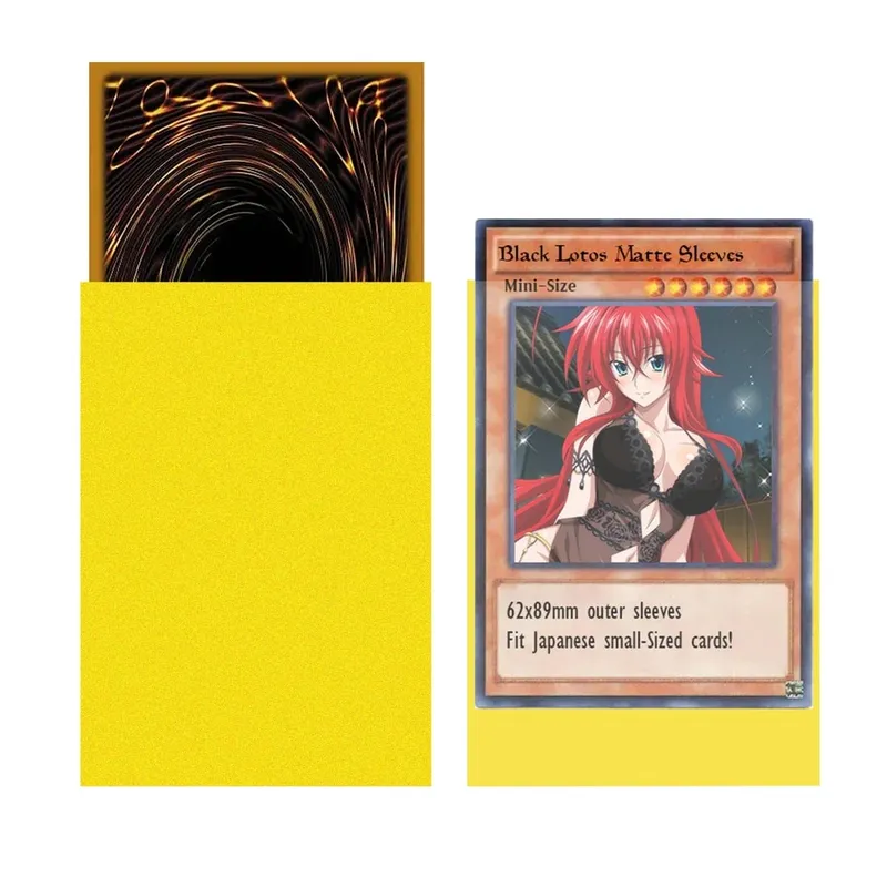 60 PCS/Lot Yu-Gi-Oh Card Sleeves YGO 62X89 Protective Sleeve Liner VG Due City BlackLotus Matte YUGIOH Card Sleeve Cover — image 18