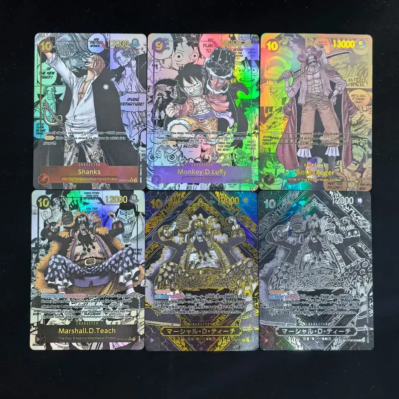 22Pcs/Set OP01-OP11 OPCG ONE PIECE Collection Card Roronoa Zoro Monkey D. Luffy Sabo Nami GOLD.ROGER DIY English Version Gift — image 34