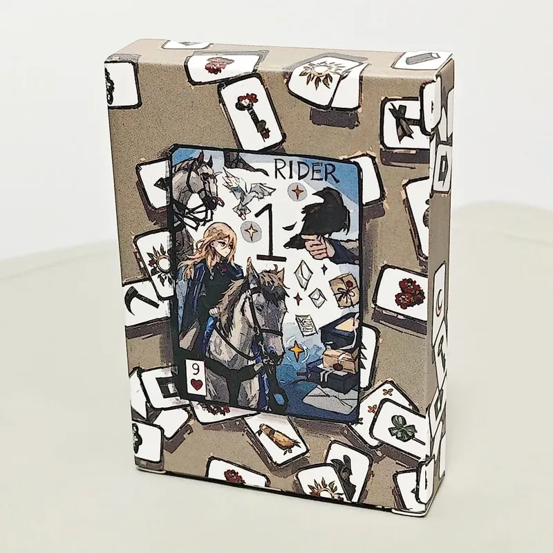 42 pièces cartes Lenormand adaptées aux débutants primitif Lenormand Deck Rana système 9*6cm