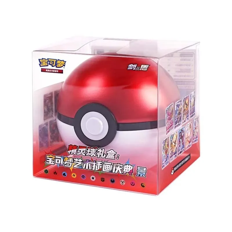 100% Original P0ke Ball Master Balls Premium Ball Gift Box Pokém0n Cards Ptcg Simplified Chinese Original Pack Children Birthday