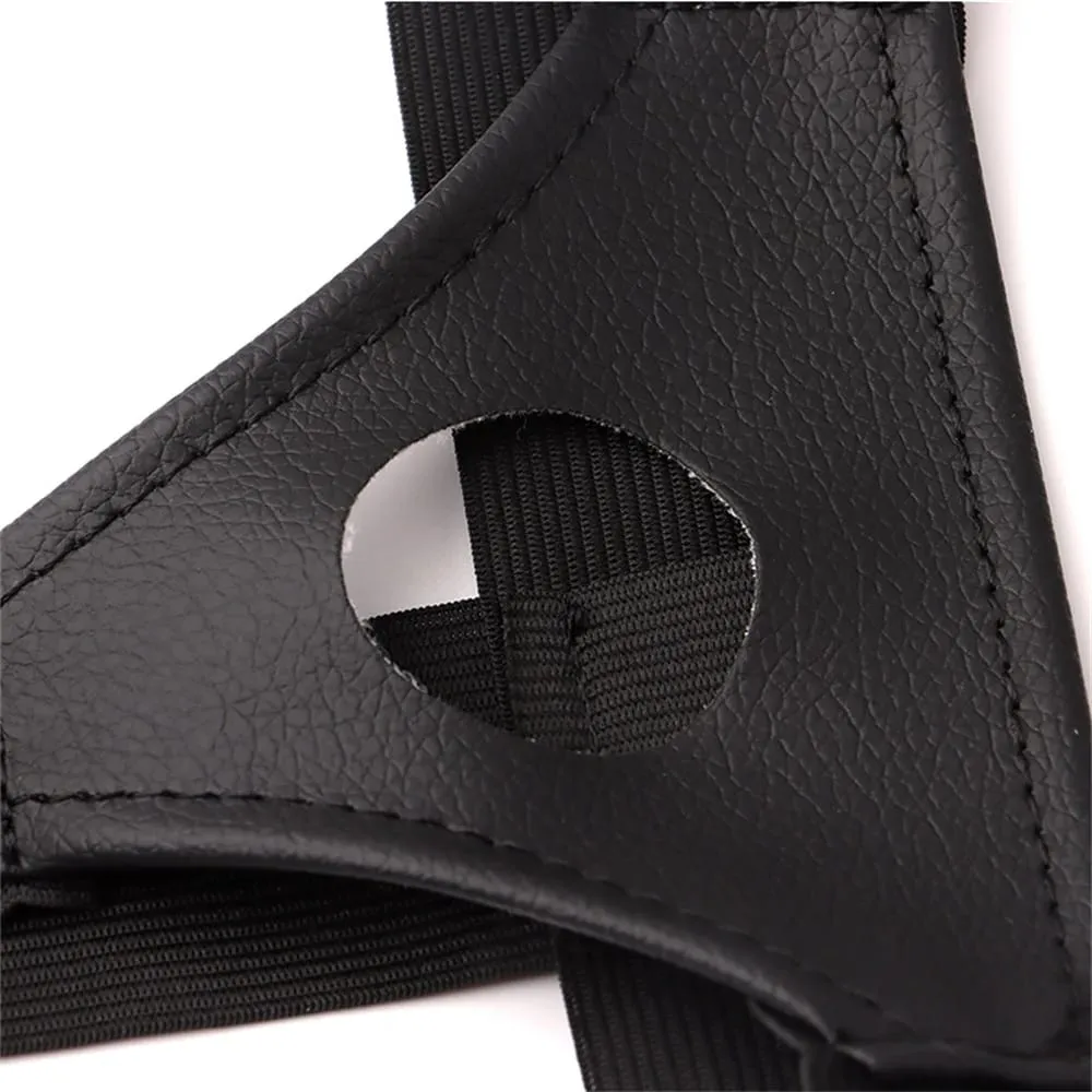 Men Strap On Dildo Panties Wearable Hollow Penis Lengthen Sleeve Strapon Harness Belt for Man Sex Toys For Woman — image 6