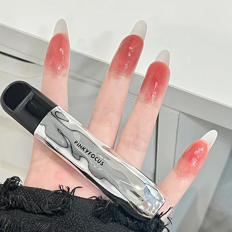 Nude Mirror Lip Gloss Clear Moisturizing Hydrating Water Light Jelly Plump Lip Glaze Oil Lipstick Tint Makeup Korean Cosmetics — image 4