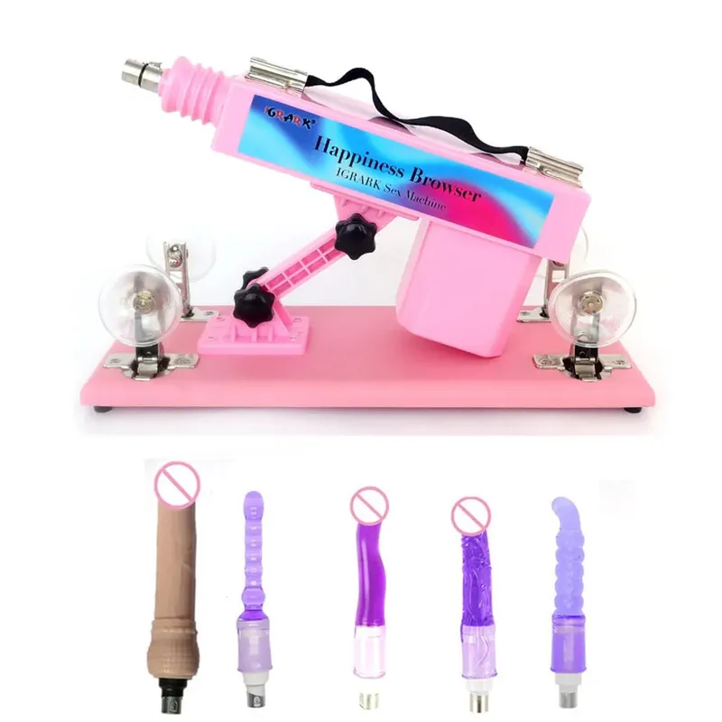 Automatic Retractable Sex Machine With Dildo Penis Anal Plug Female Vibrator Erotic Sexy Toys for Couples Men Women Adult Games — image 8