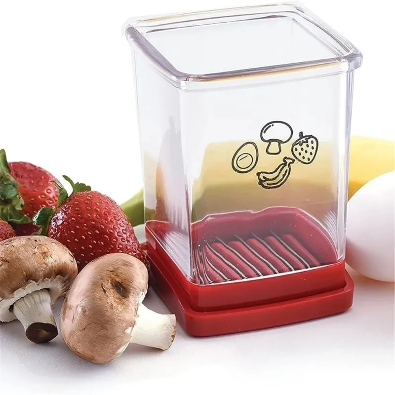 Kitchen Speed Cup Slicers Cutter Fruit Tool for Eggs Fruit Vegetable Appetizer — image 5