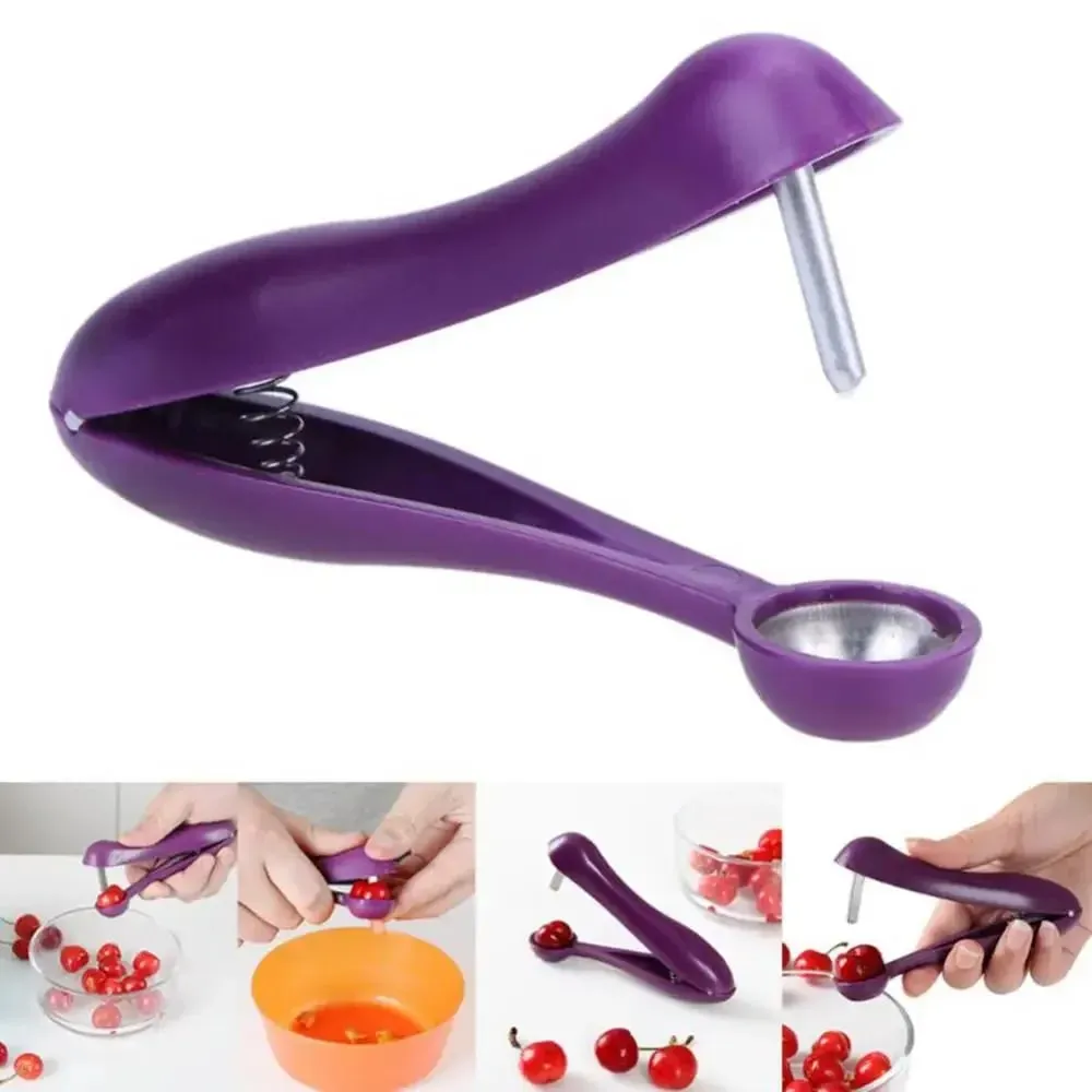 1Pc Multifunction Cherry Pitter Tool Fruit Core Seed Remover Olive Core Corer Remove Pit Seed Gadget Stoner Kitchen Accessories — image 3
