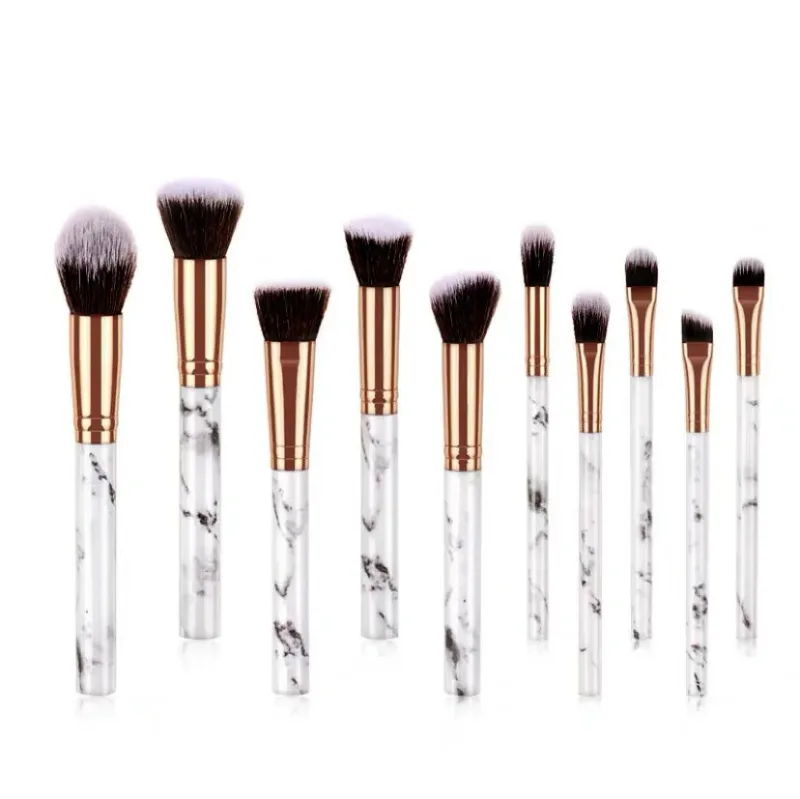 10PCS Makeup Brush Set Professional Super soft detail brush Blush Brush Foundation Concealer Eyeshadow Brush Lady Beauty Tool — image 17