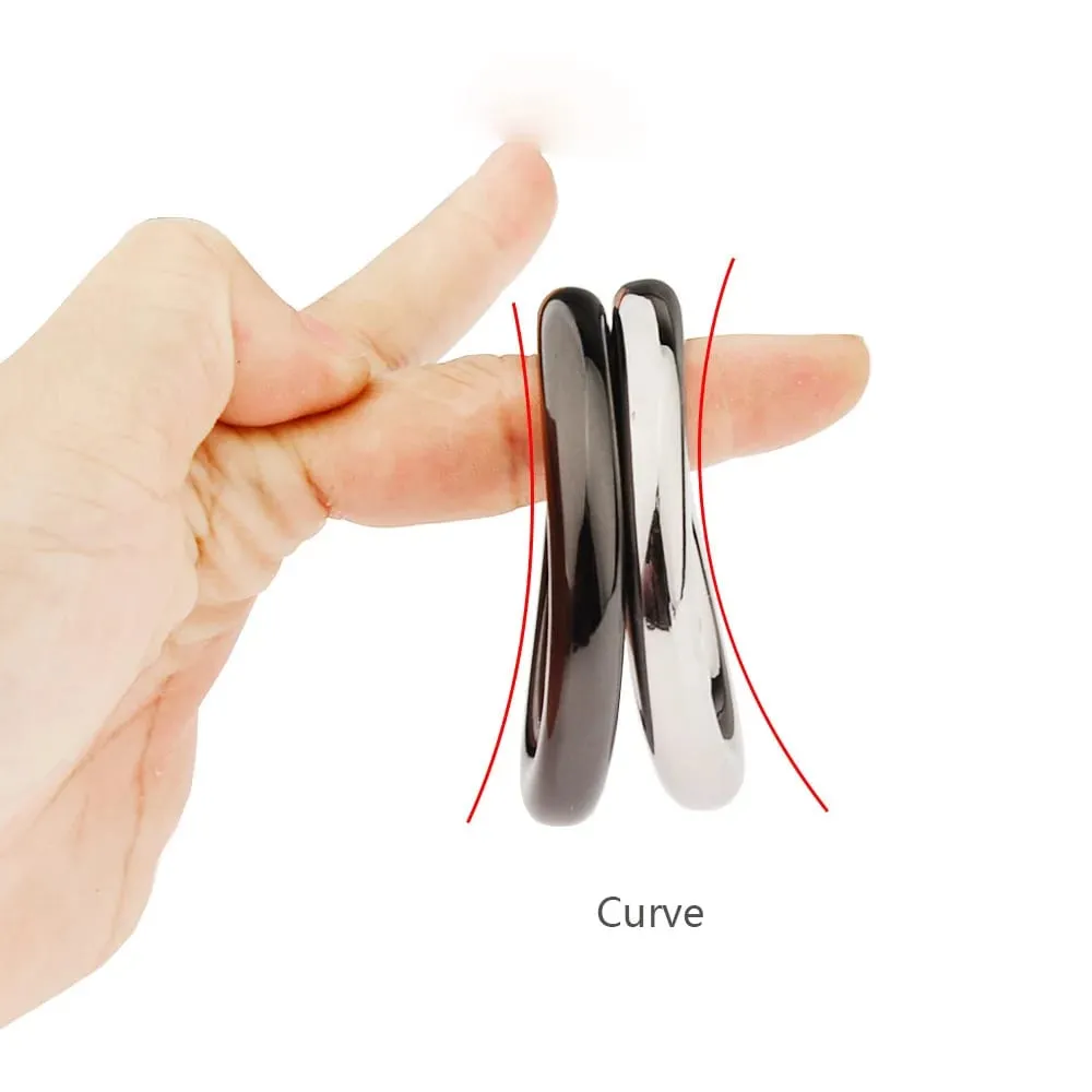 Metal Penis Ring Sex Toys For Men Sexual Penis Lock Delay Ejaculation Cock Ring Stretcher Erection Adults 18 Penician Rings — image 5