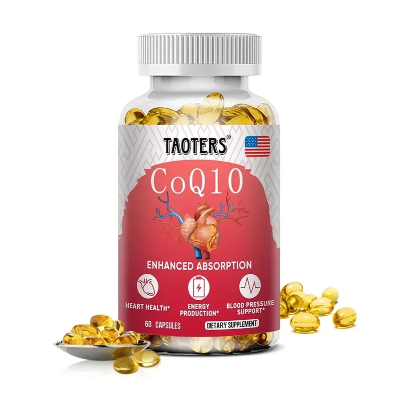 CoQ10 400mg - Συνένζυμο υψηλής απορρόφησης Q-10 Μη ΓΤΟ χωρίς γλουτένη Vegan Συμπλήρωμα Βιταμίνης Αντιοξειδωτική Υποστήριξη