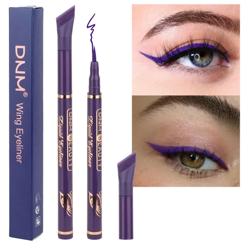 12 Colors Waterproof Rainbow Matte Colorful Liquid Eye Liner Pencil White Pink Color Eyeliner Pen Makeup Long-Lasting Cosmetics — image 15