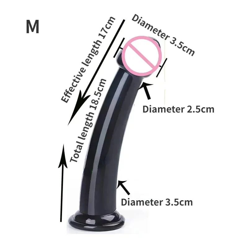Silikon Anal Anal Wanita Butt Plug Silikon Buatan Penis Wanita Mainan Seks Wanita Dewasa Dildo Mainan untuk Gay — image 8