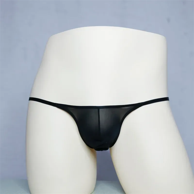 Men's Underwear Ultra Low Waisted Mini Panties Triangle Panties Ultra Thin & Silky Briefs