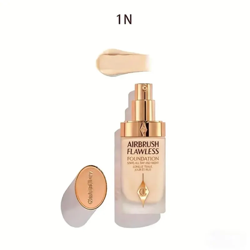 Charlotte Tilbury Airbrush Flawless Foundation Beautiful Skin Foundation Soft-matte Full-coverage Natural Foundation Radiant Glo — image 9
