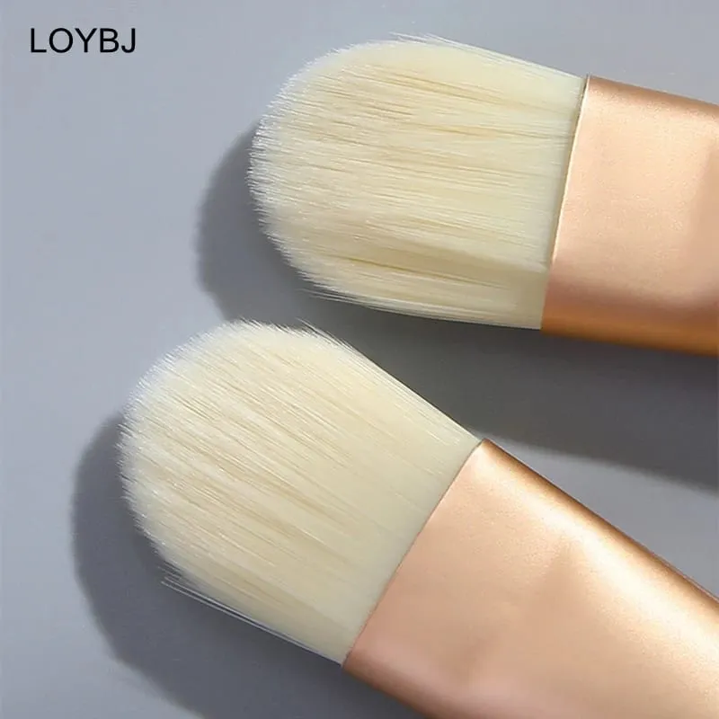 10/20/50Pcs Facial Mask Brush Fan Shaped Soft Face Professional Makeup Brushes Wooden Handle Portable Skin Care Cosmetics Tool — image 3
