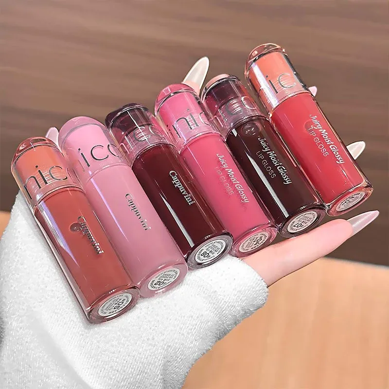 Juicy Lip Tint Glossy Lip Glaze Mirror Shine Liquid Lipstick Moisturizing Hydrating Lip Gloss Korean Beauty Cosmetics — image 7