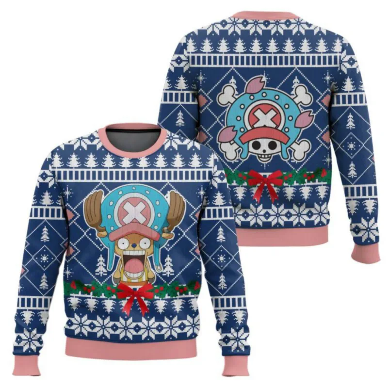แฟนตาซี chainsaw คริสต์มาส Carnival เสื้อกันหนาว Unisex เสื้อกันหนาว Santa Claus 3D เสื้อกันหนาวฤดูใบไม้ร่วงและฤดูหนาวเสื้อผ้าพรีเมี่ยม — image 8