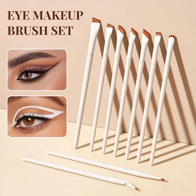 1/7/9 Makeup Brushes Set Upgrade Blade Eyeliner Brush Fine Oblique Head Eyebrow Brush Under The Eyes Place Precise Detail Brush — image 6