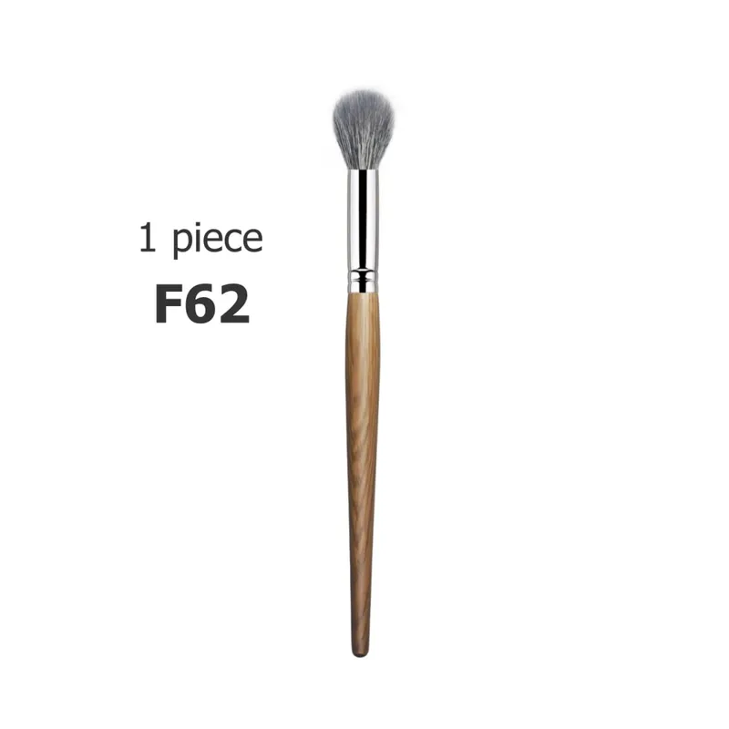 Small Contour Brush Bronzer Blush Soft Fluffy Natural Goat Hair Face Makeup Brushes Kit