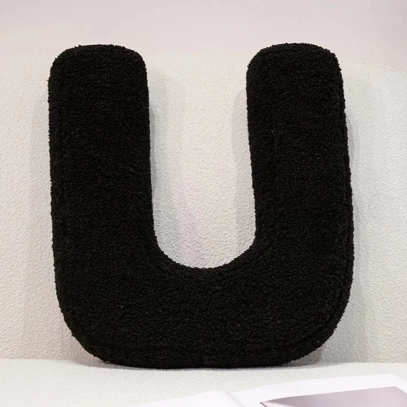 40CM English Letter Throw Pillow Stuff Alphabet Plush Cushion Living Room Sofa Home Decoration Creative Combination pillow — image 28