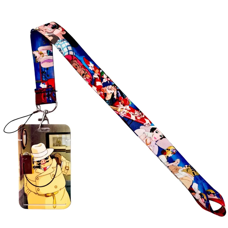 Anime Lanyard Japanese Manga Neck Strap for Key ID Card Phone Straps Badge Holder Hanging Rope Keyrings Accessories Gifts — image 8