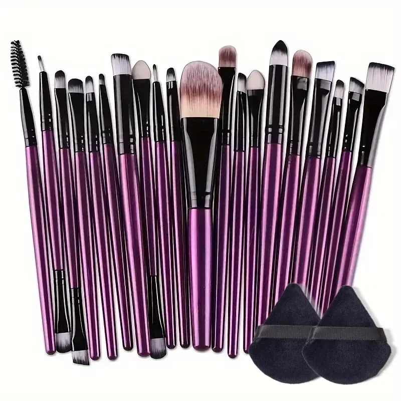 8Pcs-20Pcs Makeup Brushes Set Soft Fluffy Eyeshadow Brush Detail Concealer Blush Loose Powder Foundation Highlighter Beauty Tool — image 15