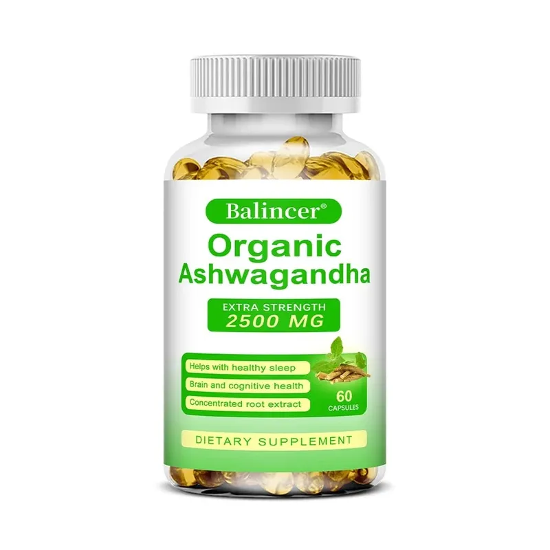 Ashwagandha Supplement- Supports Brain and Memory Improves Focus Stamina Improves Mood and Sleep - 120 Capsules — image 8