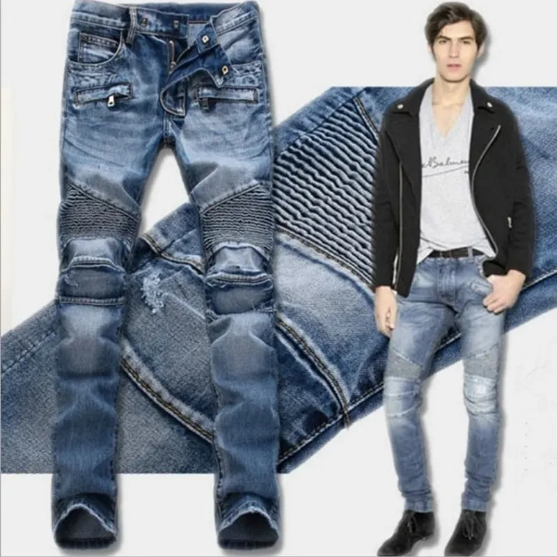 2025 New Motorcycle Pants Men Moto Jeans Protective Gear Riding Touring Motorbike Trousers Motocross Pants Pantalon Moto Pants — image 3