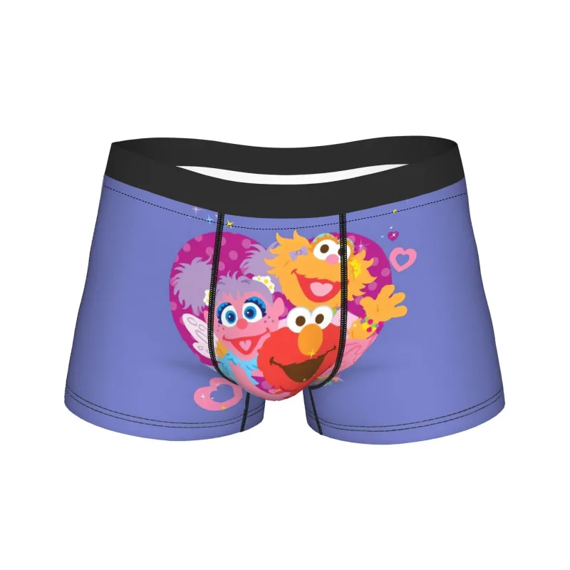 S-Sesames Streets Tango Elmo & Grover Unterwäsche Herren Shorts Slips Lustige Boxershorts Qualität Customs Oversize Höschen — image 15