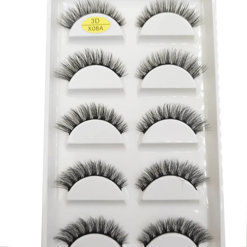38 Style 5 Pairs Eyelash Natural 3D Mink False Eyelashes Makeup Fake Eye Lashes Faux Cils Make Up Beauty Tools Wholesale — image 20