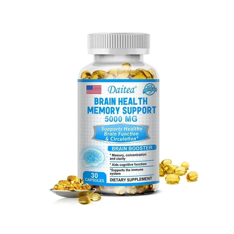 Brain Nootropics - Improves Memory and Focus Benefits The Nervous System Replenishes Energy and IQ Health