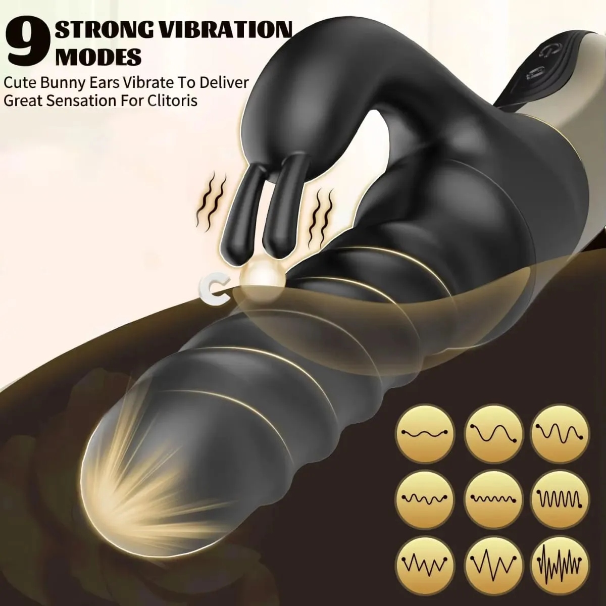 2026 Tornado Swirling G Spot Vibratore del coniglio Rotante a 360 ° Spinta Giocattoli del sesso femminile per la stimolazione anale del clitoride Masturbazione