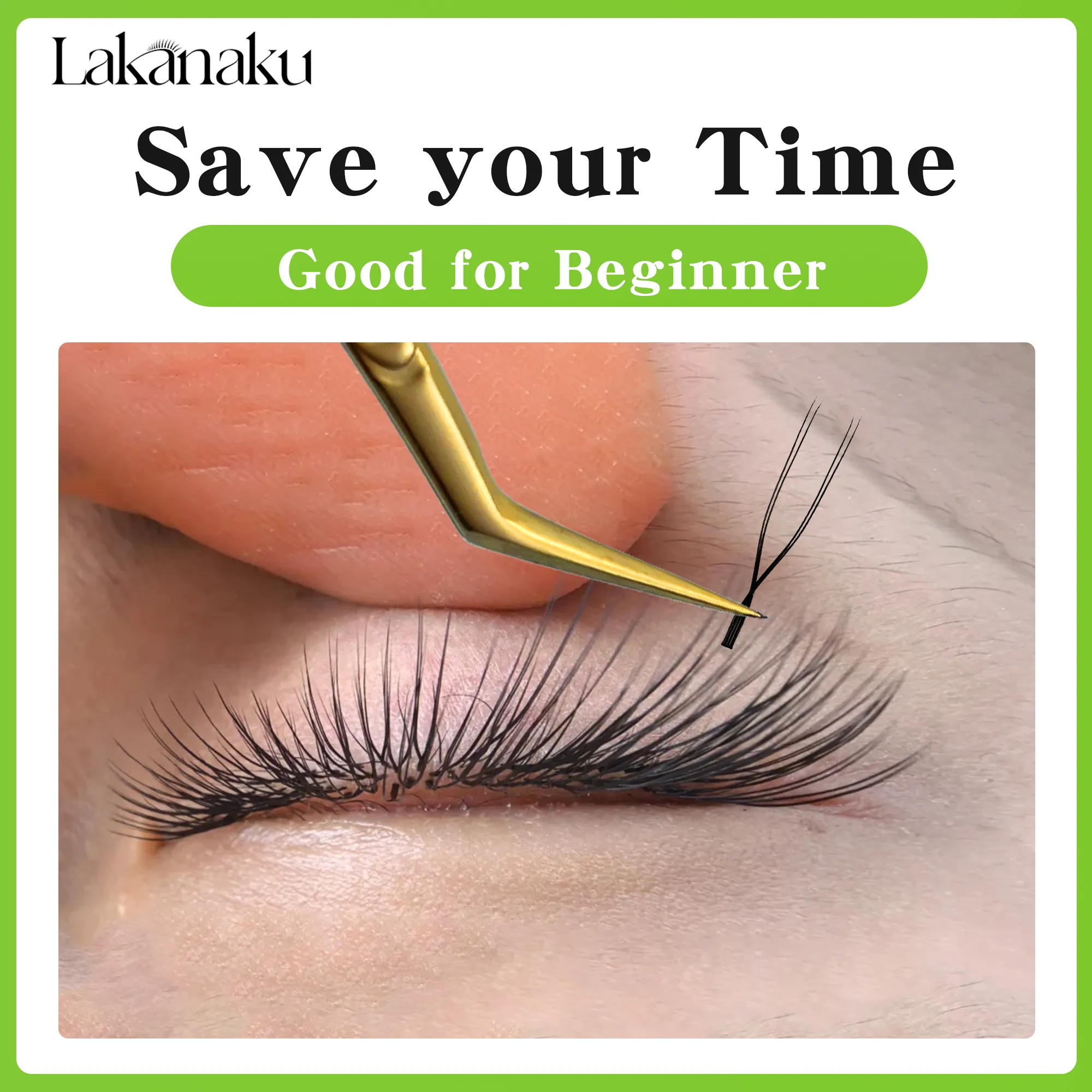 U YY Eyelashes U YY Lashes Eye Lashes Ultra Soft Premade Lash Extensions — image 5