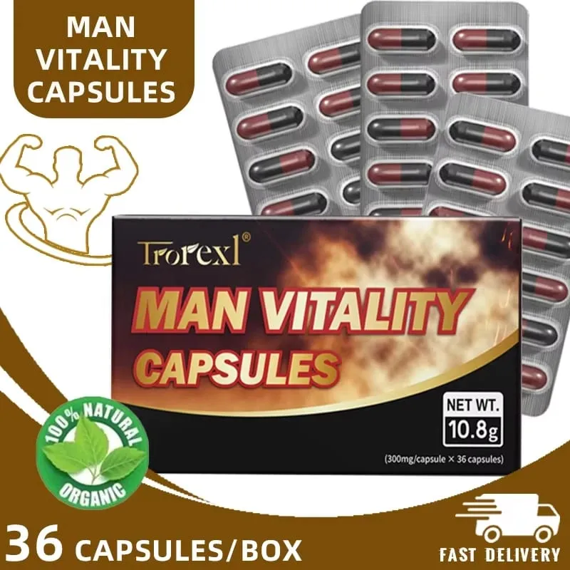 Powerful High Purity Epimedium Supplements Natural Enhance Energy & Endurance Muscle Growth Pill — image 2
