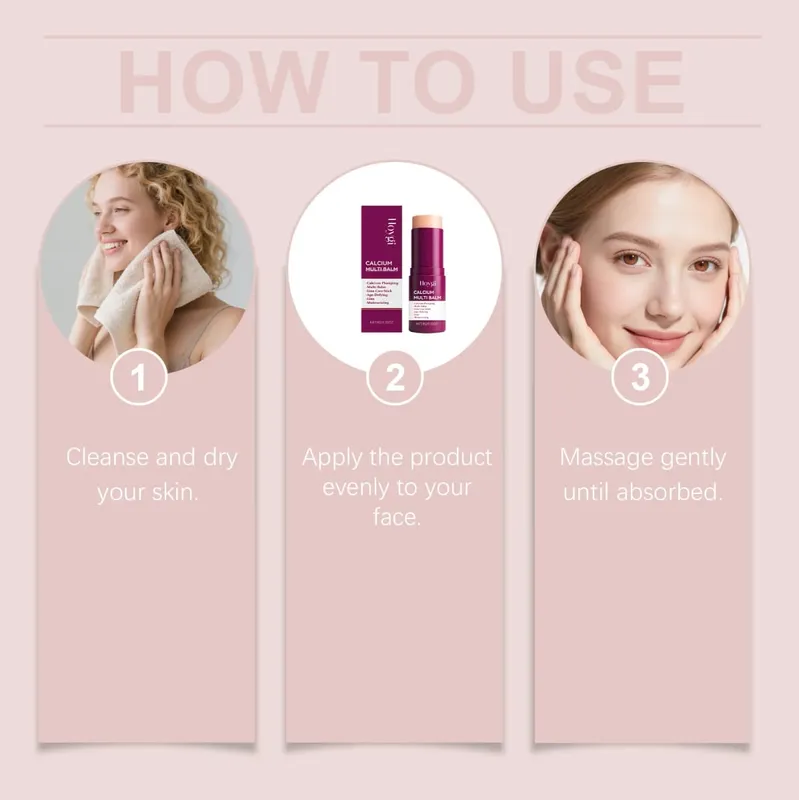 Multi-Effect Moisturizing Cream Stick - Lightweight & Hydrating Refines Skin Texture Daily Convenient Use Gentle Skin Care