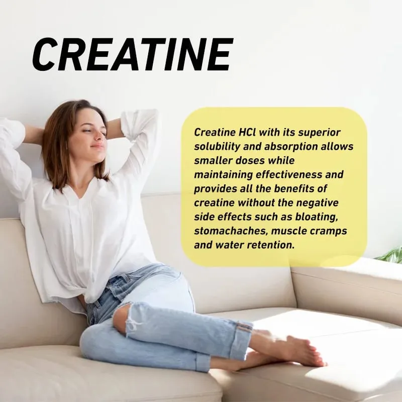 Creatine HCl - Boosts Energy Endurance and Muscle Mass for Improved Athletic Performance — image 7