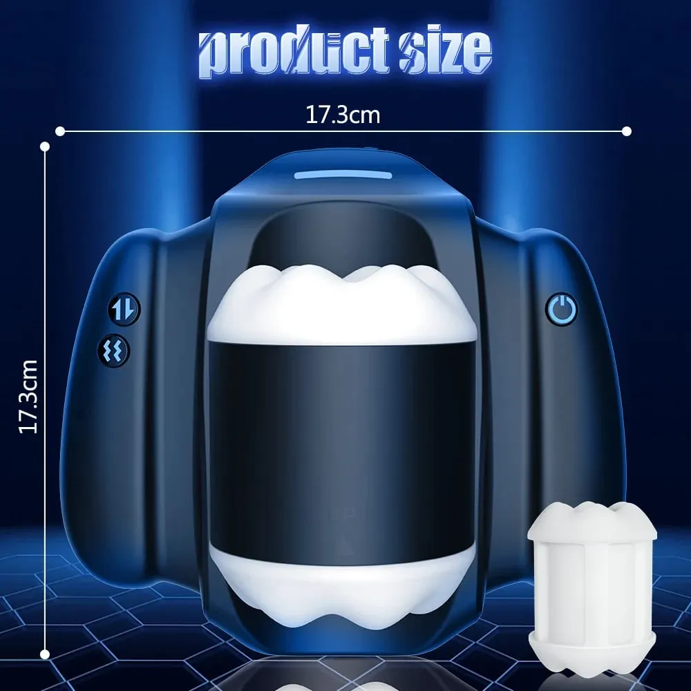 Sex Machine Telescopic Male Masturbator Cup Penis Training Vibrator Vaginal Penetration Pocket Pussy Adult Sex Toys for Men — image 6