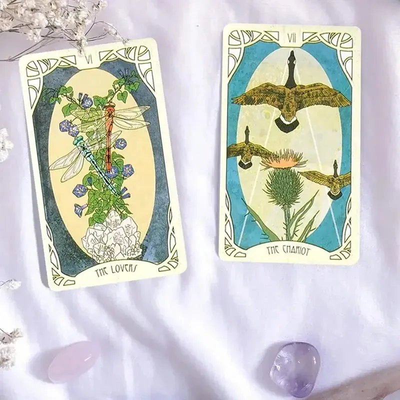 78 deck The Forager's Daughter Tarot cards Board Game Oracle Card Party Game Divination Tools Mysterious Divination Deck — image 3