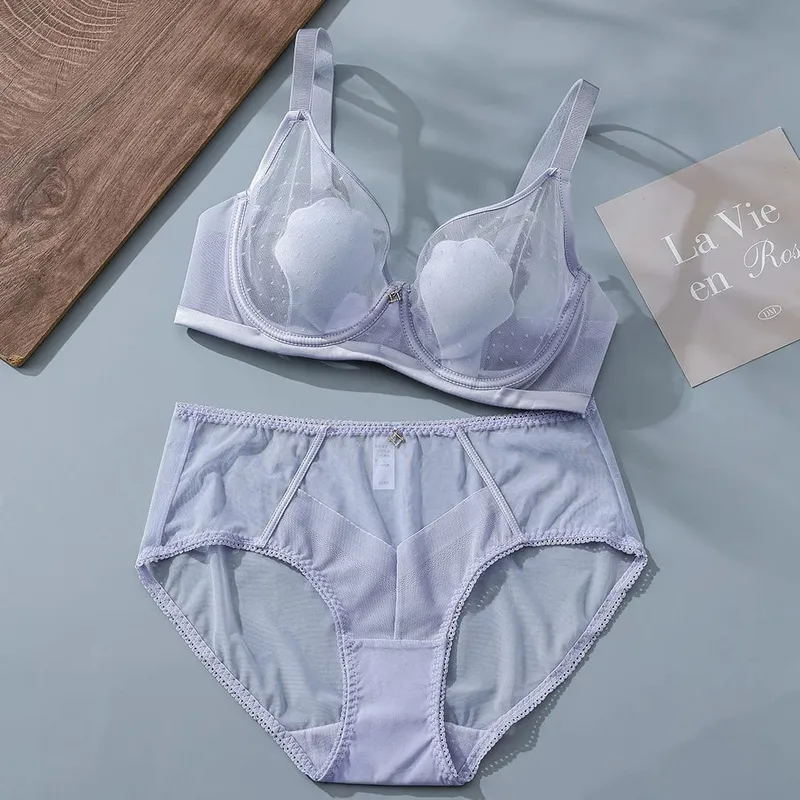 Minimizer Bra for Women Ultra-Thin Full Bust Bralette Anti-Sag Lace Lift Breathable Comfort | Flexible Underwire Sexy Lingerie