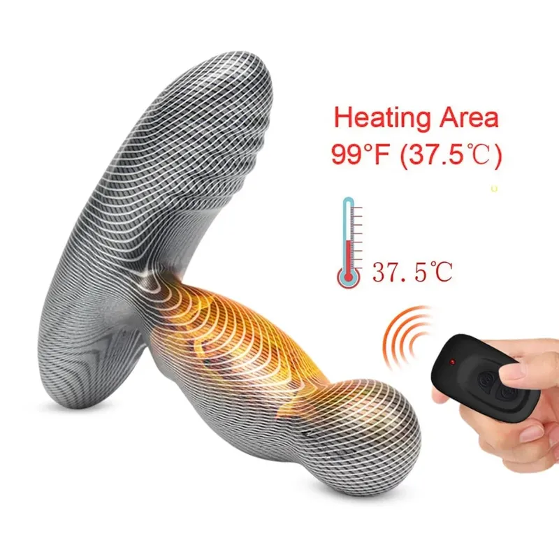 Wireless Control Men Anal Plug Stripe Delay Vibration Prostate Vibration Toy Sex Toys for Men Anal Plug Male Masturbation Dildo — image 3