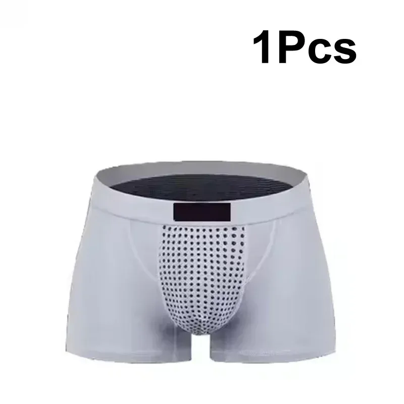 1 ชิ้นผู้ชาย Magnetic Therapy Boxer กางเกง Breathable สบายชุดชั้นใน 22 สุขภาพแม่เหล็กสำหรับการไหลเวียนโลหิต L-6XL ขนาด — image 9